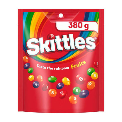 Skittles Fruits Chewy Lollies Party Share Bag - 380g