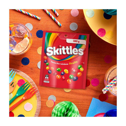 Skittles Fruits Chewy Lollies Party Share Bag - 380g