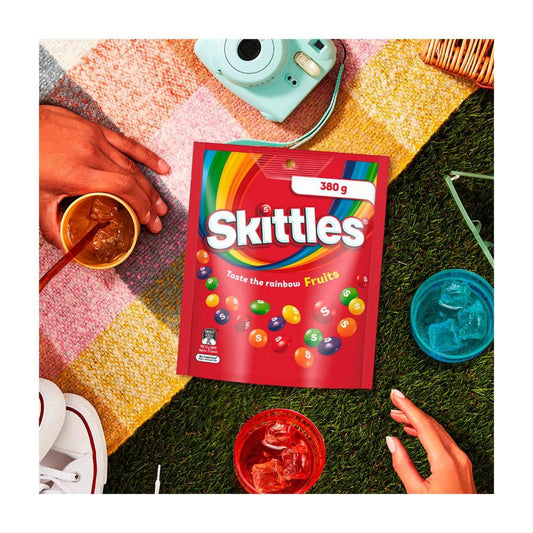 Skittles Fruits Chewy Lollies Party Share Bag - 380g