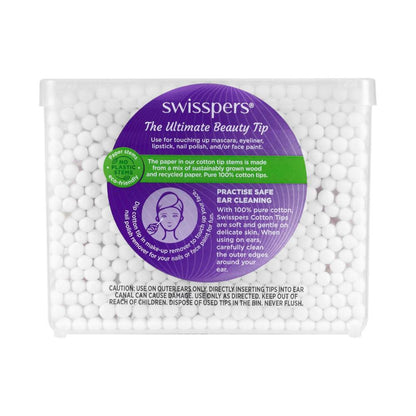 Swisspers Cotton Tips Paperstems - 400 pack