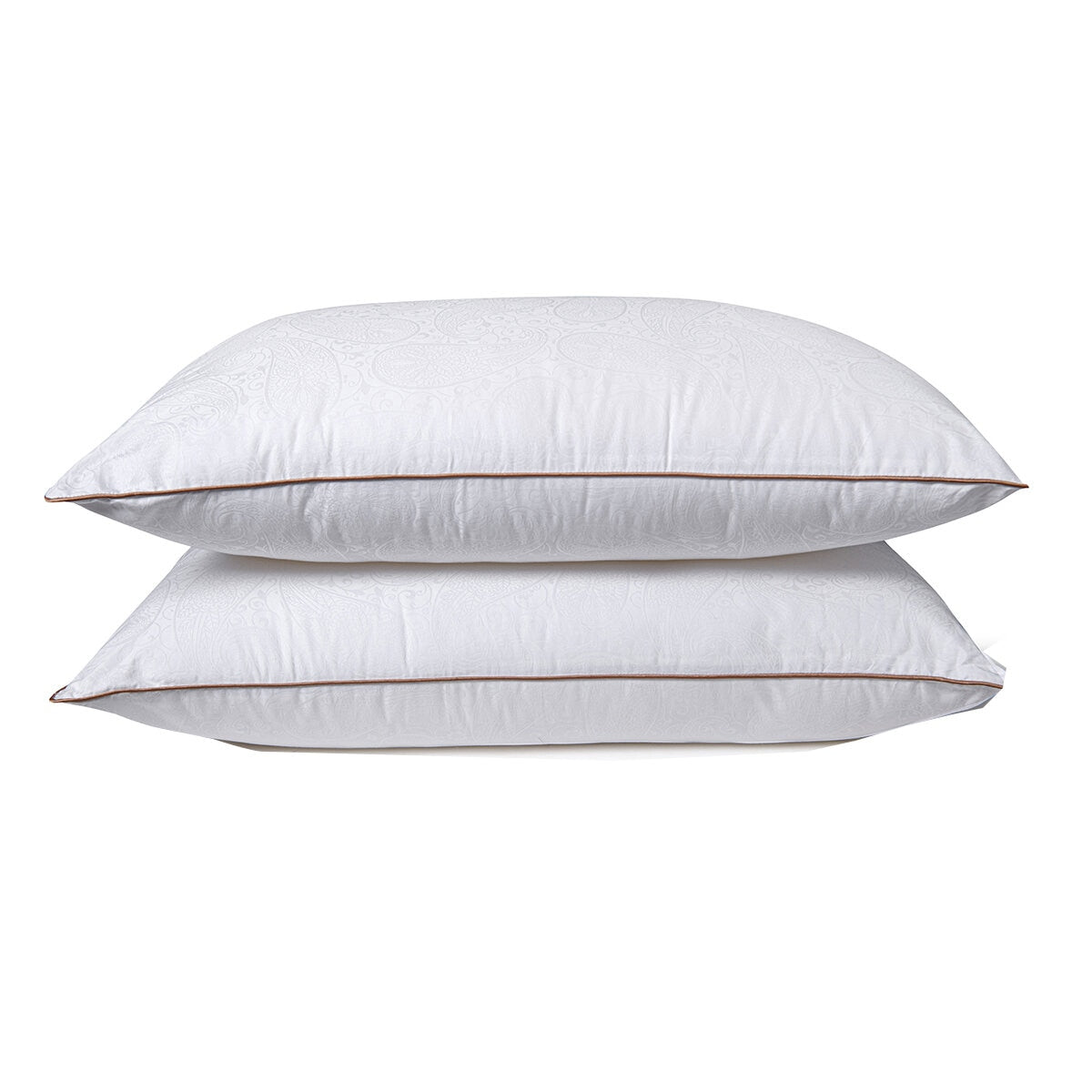 Lavance Antibacterial Pillow All-Season White/Copper Gold 2 Pack