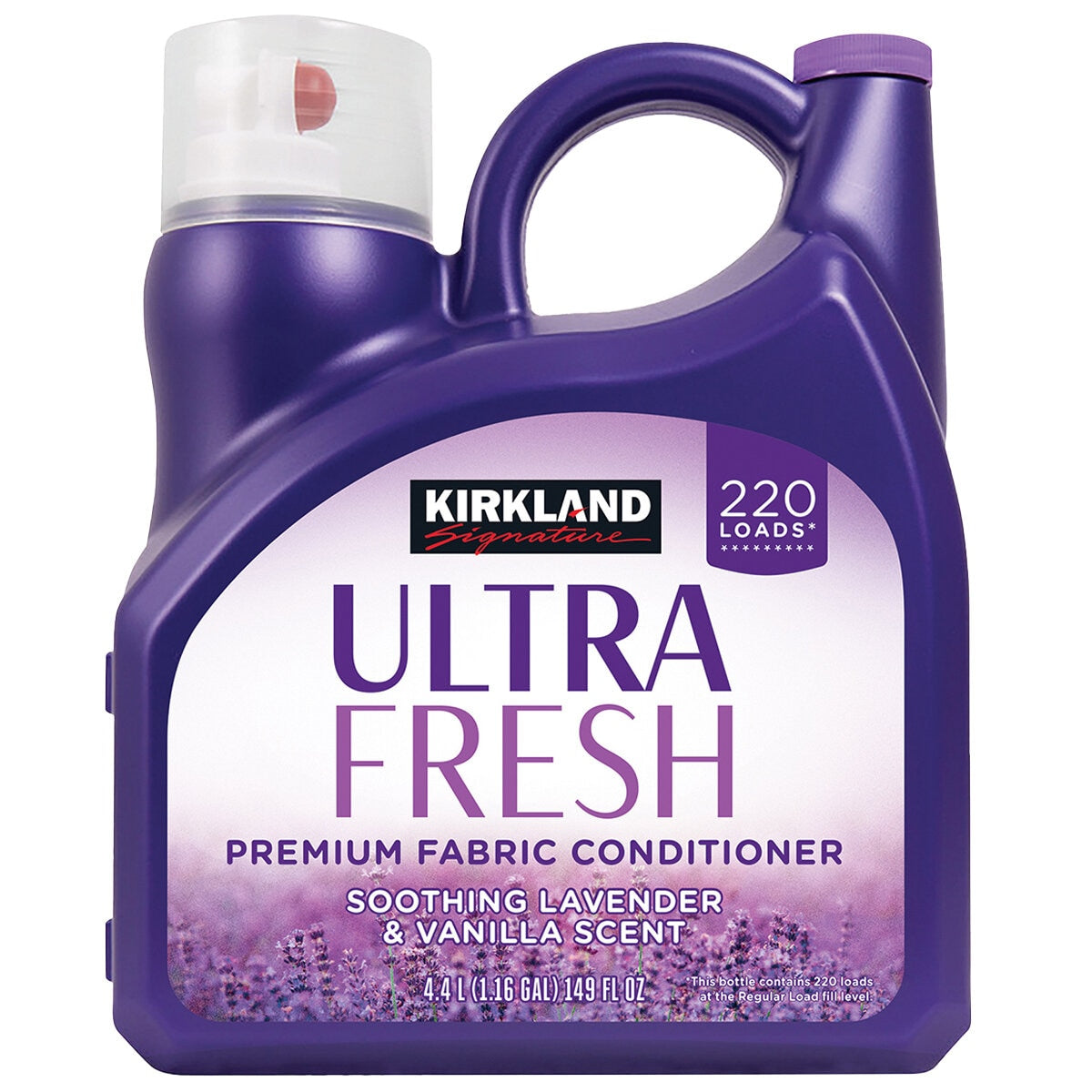 Kirkland Signature Lavender Fabric Softener Purple 4.4L