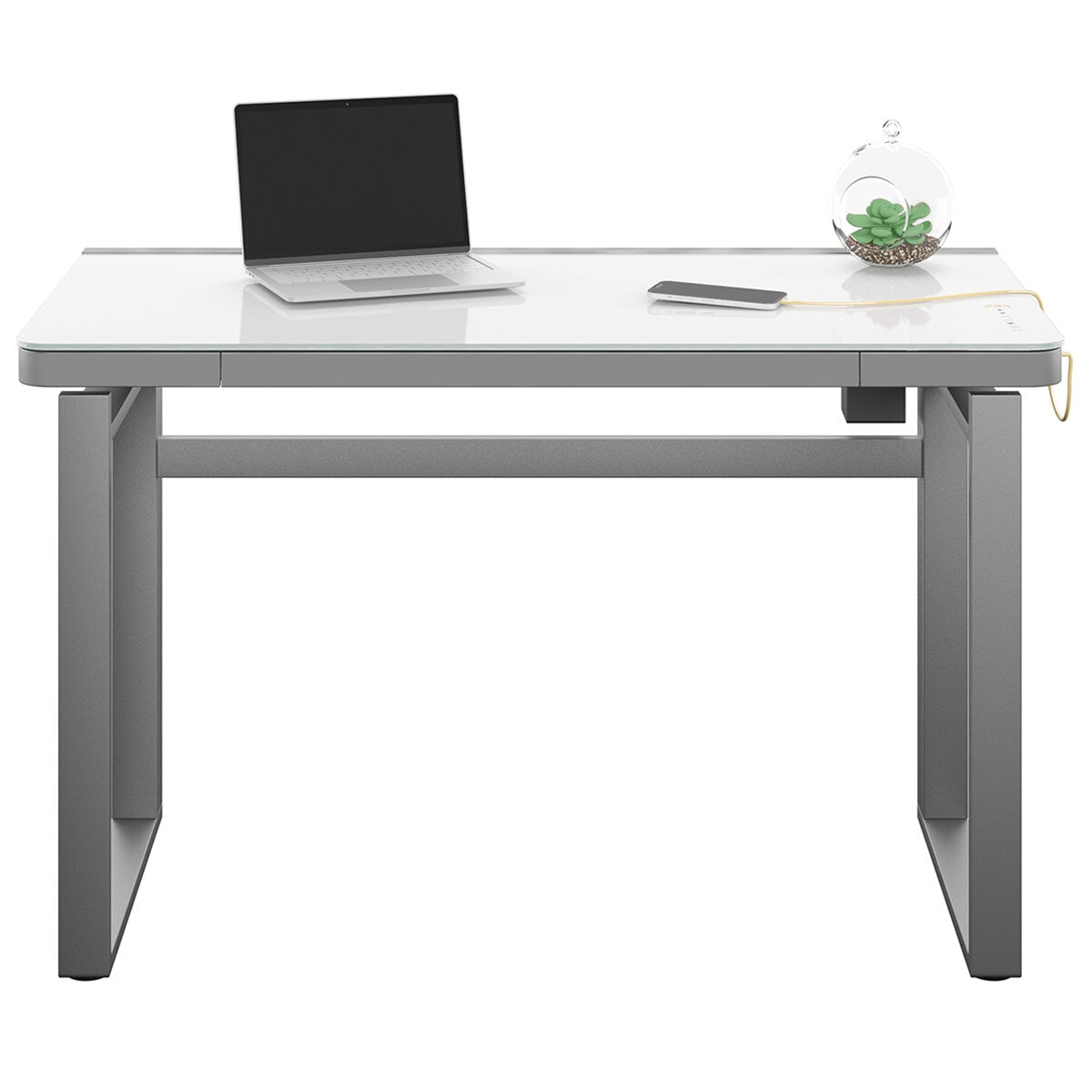 Tresanti Aurora Height-Adjustable Desk LED Lighting Grey ODP760-D978-AU