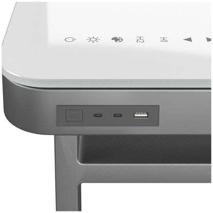 Tresanti Aurora Height-Adjustable Desk LED Lighting Grey ODP760-D978-AU