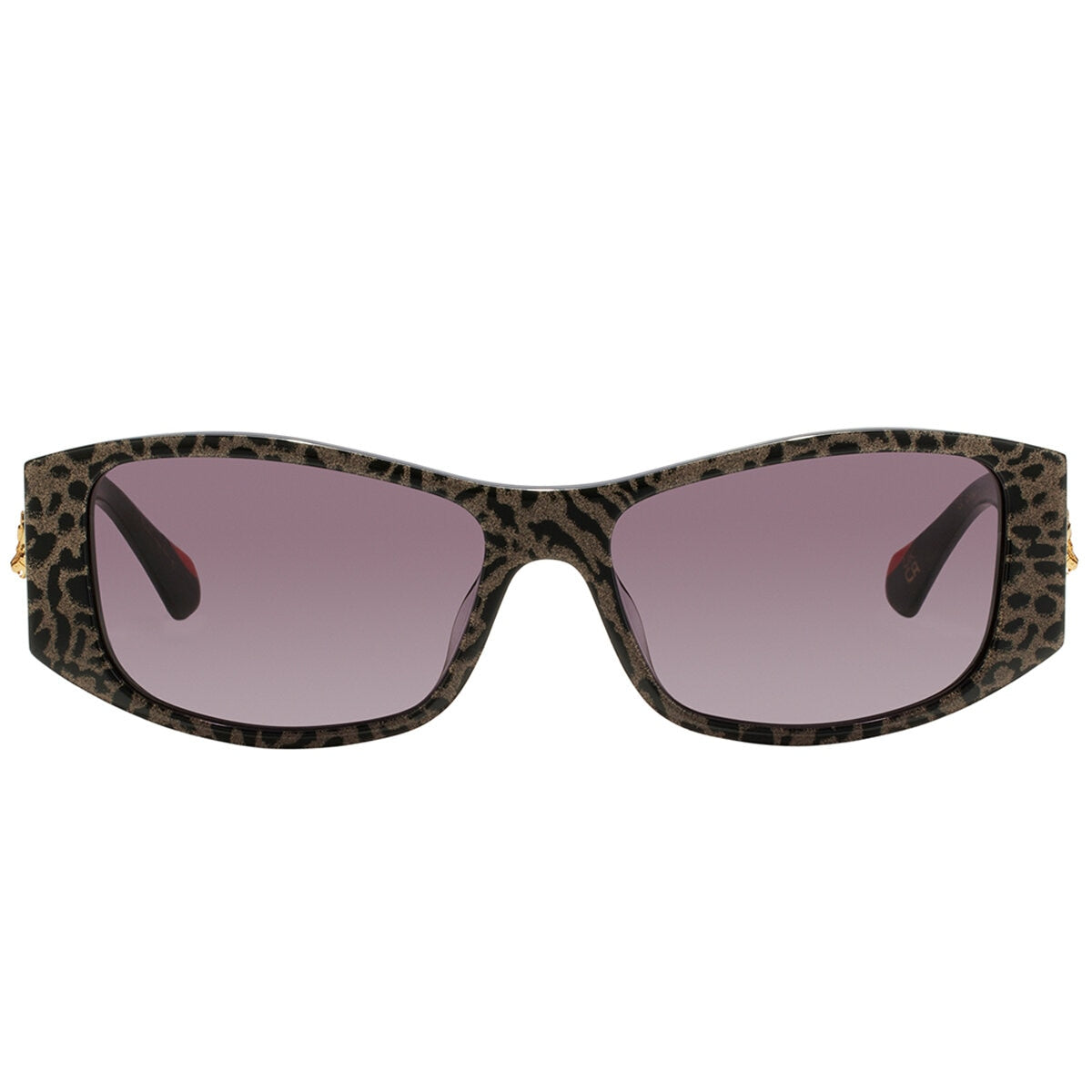 Camilla Pinot At the Palazzo 2330821 Rectangle Sunglasses Leopard Black
