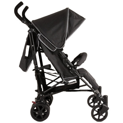 Betti Granny Stroller B-Granny-Blk Black Polyester Lightweight