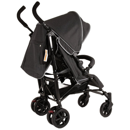 Betti Granny Stroller B-Granny-Blk Black Polyester Lightweight
