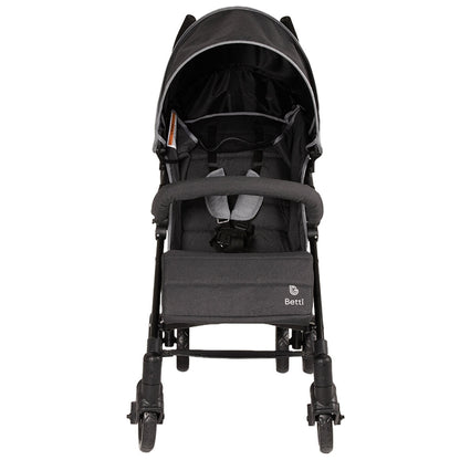 Betti Granny Stroller B-Granny-Blk Black Polyester Lightweight