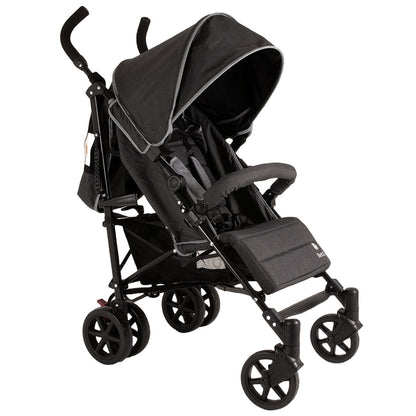 Betti Granny Stroller B-Granny-Blk Black Polyester Lightweight