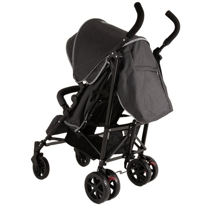 Betti Granny Stroller B-Granny-Blk Black Polyester Lightweight