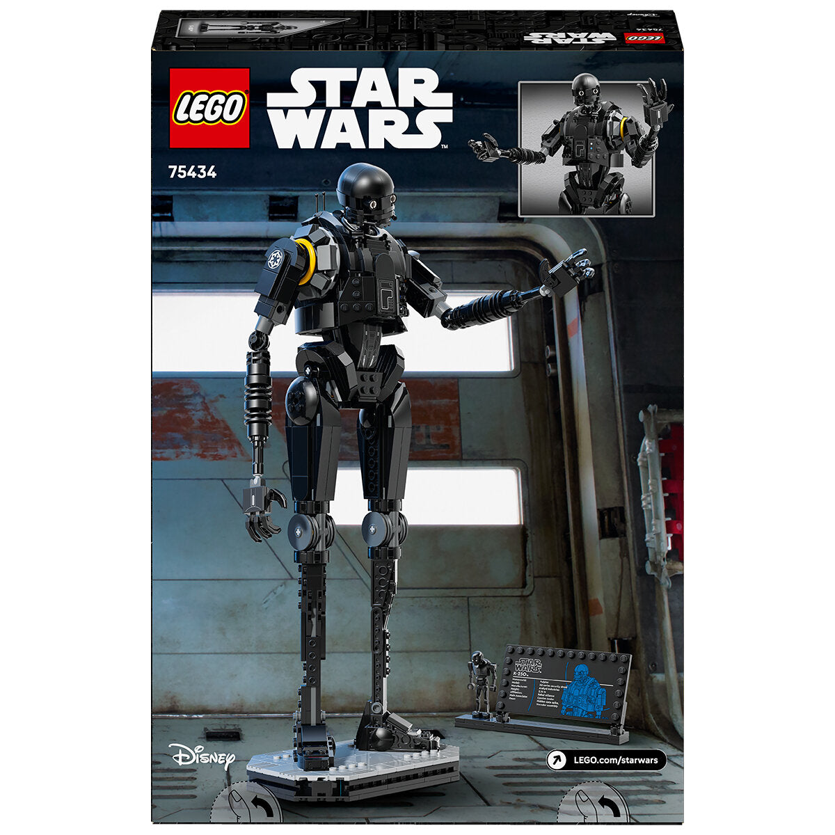 LEGO Star Wars Andor K-2SO Security Droid 75434 Building Set 845-Piece
