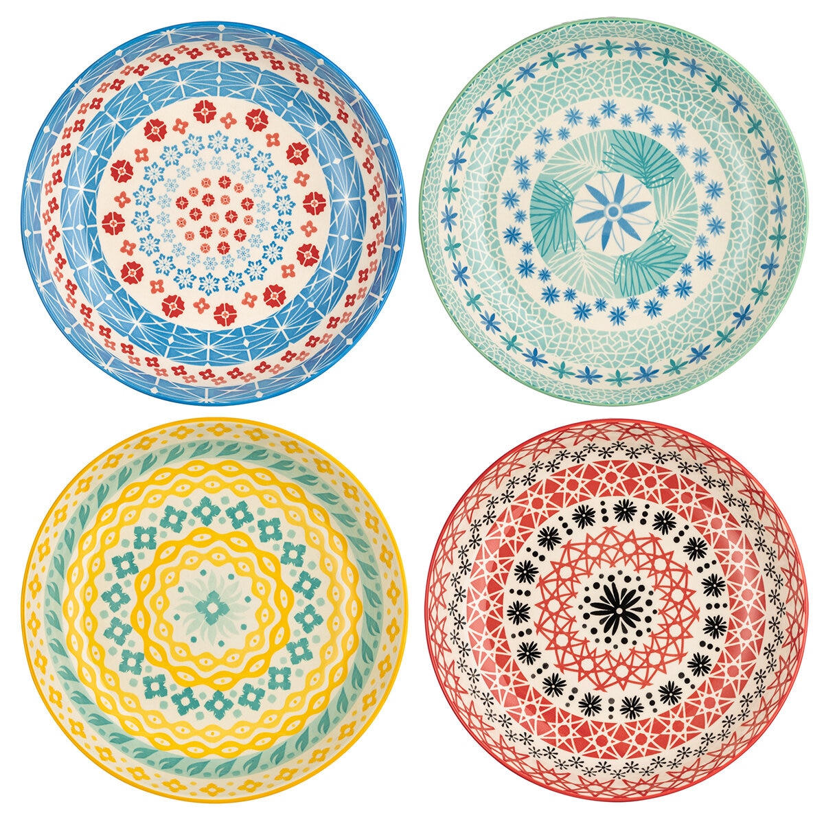 Signature Housewares Dinner Bowls 4 Piece Set Stoneware 1154mL