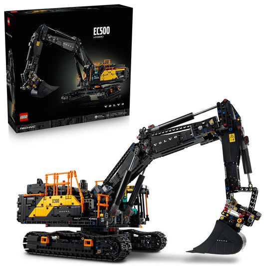LEGO Technic Volvo EC500 Hybrid Excavator 42215 Motorised Set for Adults