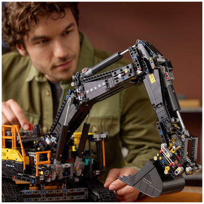 LEGO Technic Volvo EC500 Hybrid Excavator 42215 Motorised Set for Adults