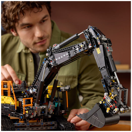 LEGO Technic Volvo EC500 Hybrid Excavator 42215 Motorised Set for Adults