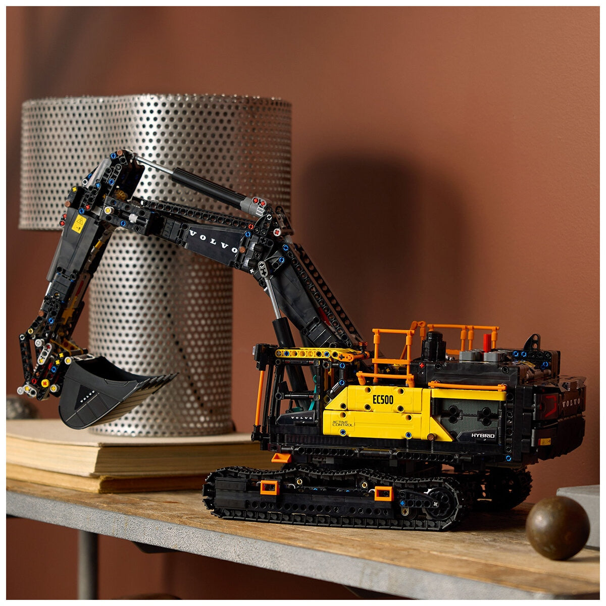 LEGO Technic Volvo EC500 Hybrid Excavator 42215 Motorised Set for Adults