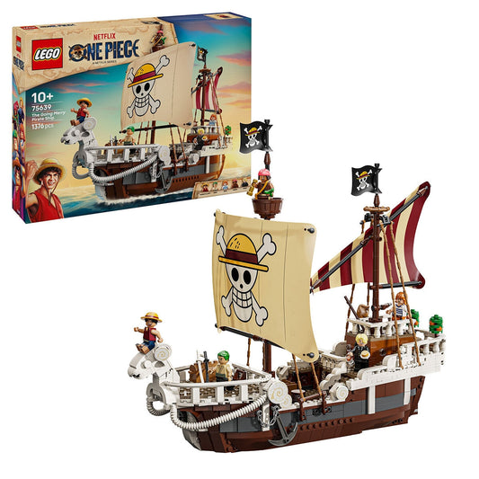 LEGO One Piece Going Merry Pirate Ship 75639 1376-Piece Set