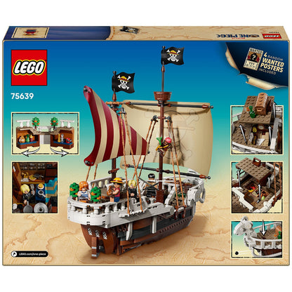 LEGO One Piece Going Merry Pirate Ship 75639 1376-Piece Set