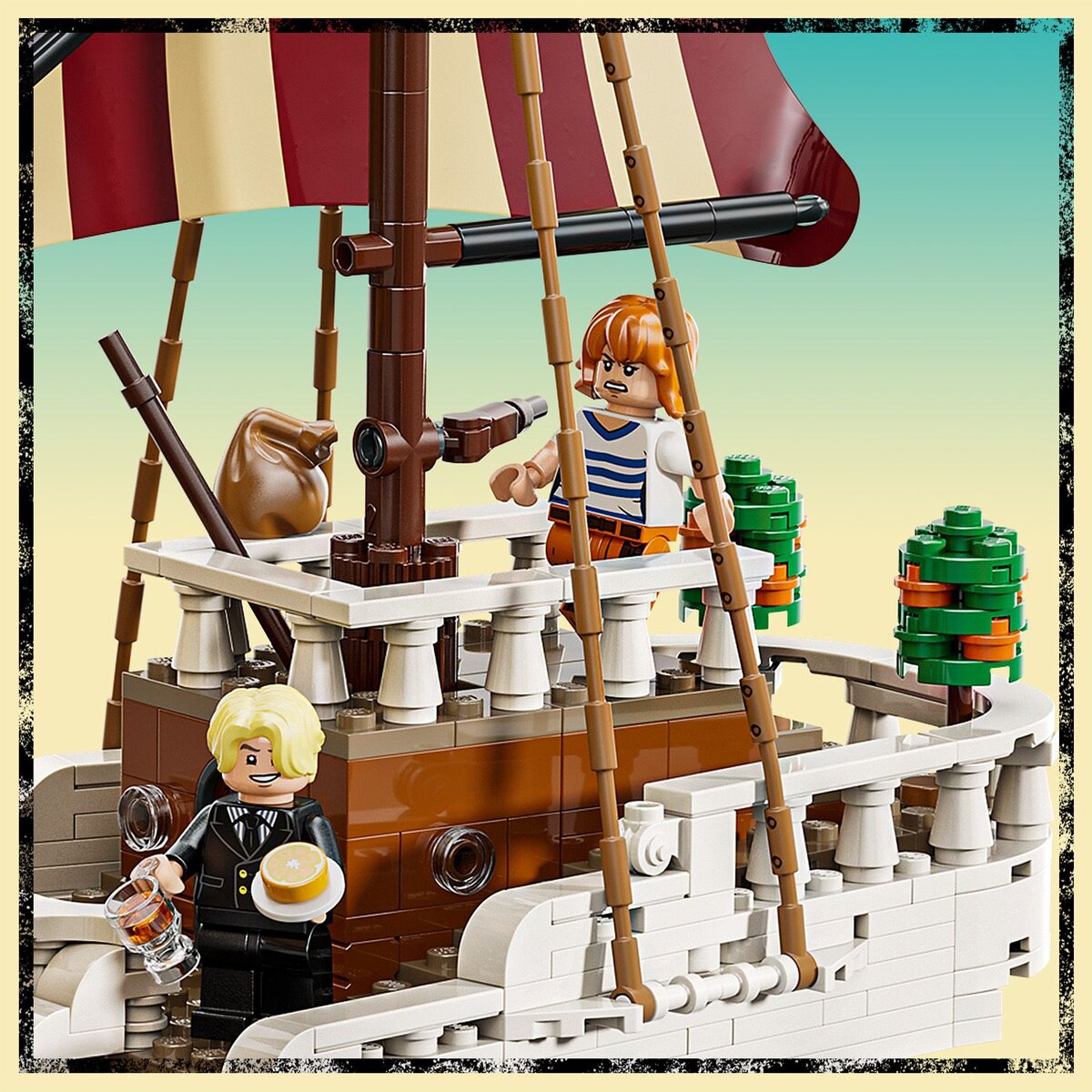 LEGO One Piece Going Merry Pirate Ship 75639 1376-Piece Set