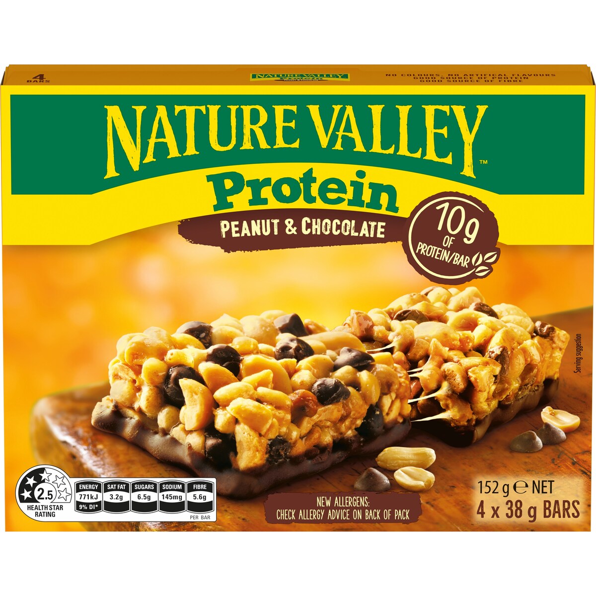 Nature Valley Peanut & Chocolate Protein Granola Bars 4 Pack