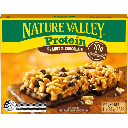 Nature Valley Peanut & Chocolate Protein Granola Bars 4 Pack