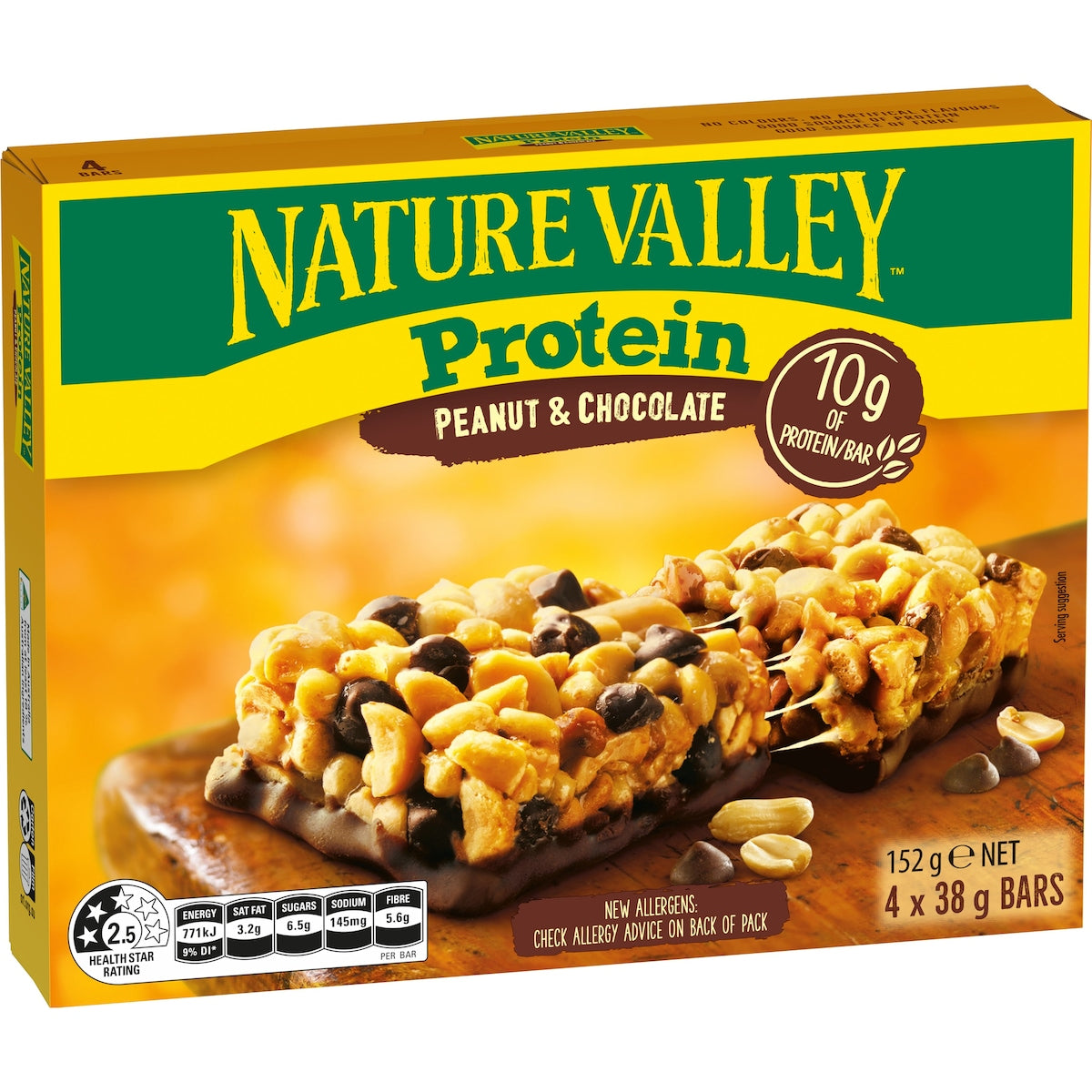 Nature Valley Peanut & Chocolate Protein Granola Bars 4 Pack