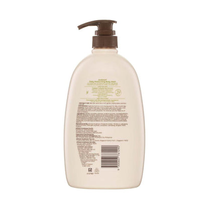 Aveeno Daily Moisturising Light Fragrance Gentle Scent Body Wash Nourish Hydrate Normal Dry Sensitive Skin Ph-Balanced - 1L