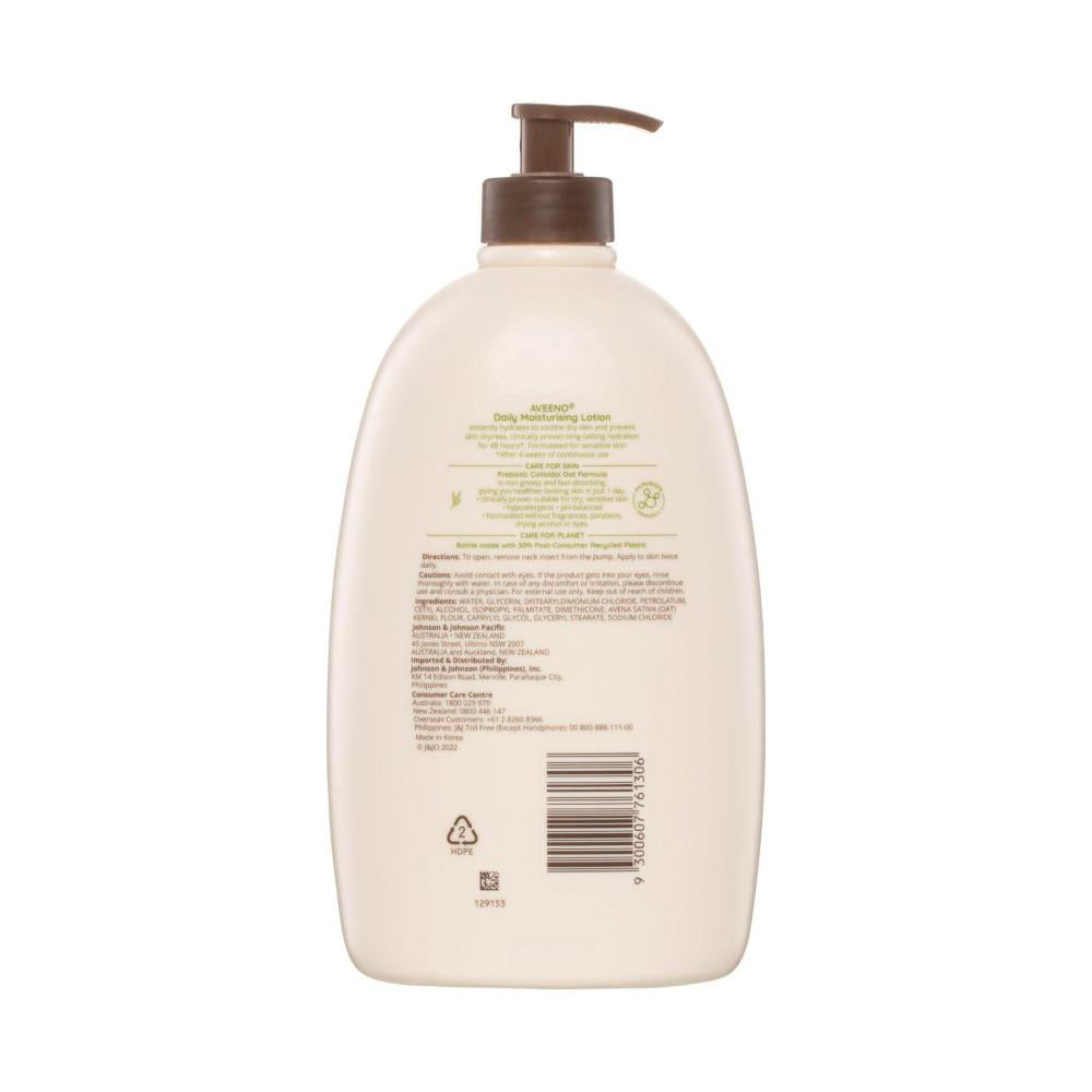 Aveeno Daily Moisturising Non-greasy Fragrance Free Body Lotion - 1L