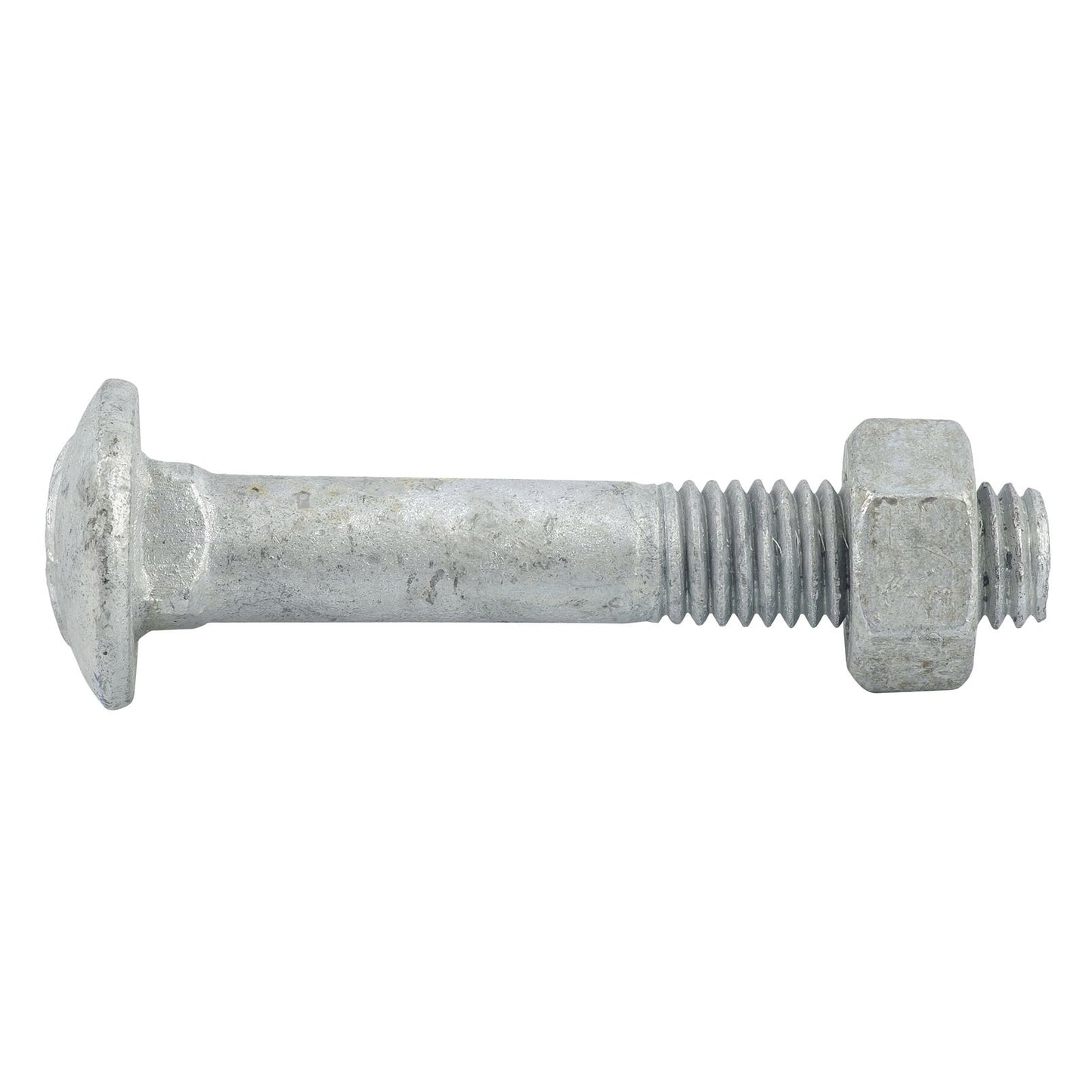 Zenith Hot Dip Galvanised Cup Head Bolts & Nuts - 60mm - 25 Pack