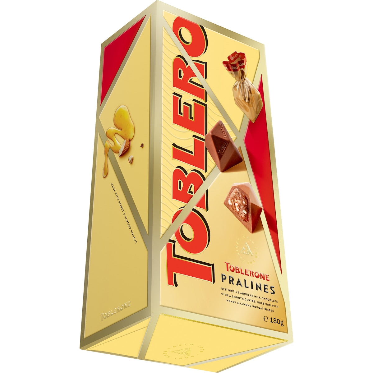 Toblerone Pralines Milk Chocolate Gift Box 180g