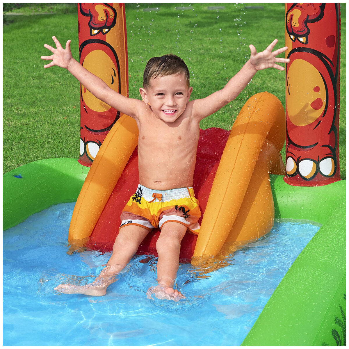 Bestway Jurassic Splash Play Centre Model 53160 PVC 190L