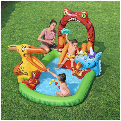 Bestway Jurassic Splash Play Centre Model 53160 PVC 190L