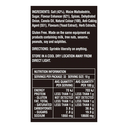 Butchers Axe Chicken Salt BBQ Rub - 330g