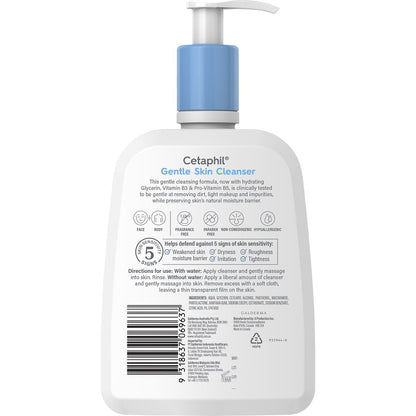 Cetaphil Gentle Skin Cleanser, For Face & Body Care 500ml