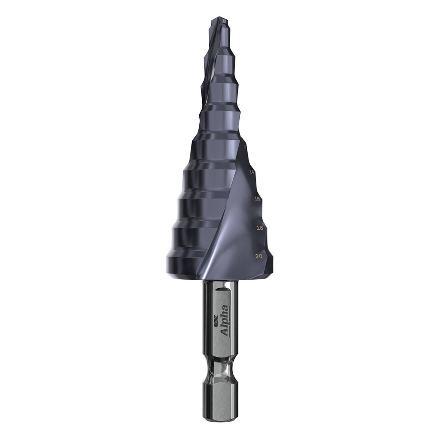 Alpha Onsite Step Tip Step Drill 4-20mm