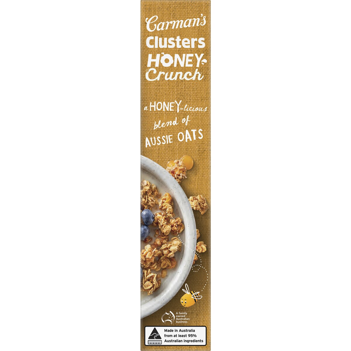 Carmans Clusters Aussie Oat Honey Crunch 450g