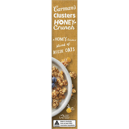 Carmans Clusters Aussie Oat Honey Crunch 450g