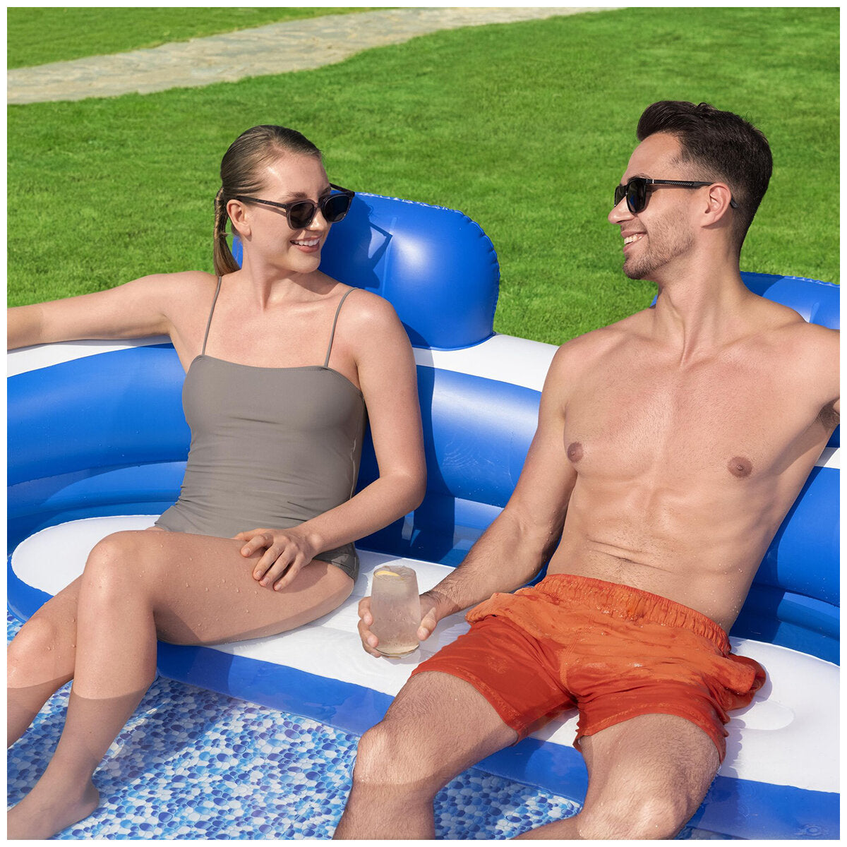 Bestway Splash Paradise Family Pool 2.31 x 2.19 x 0.79m 852L