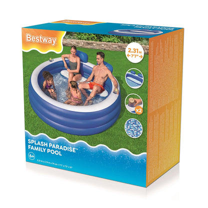 Bestway Splash Paradise Family Pool 2.31 x 2.19 x 0.79m 852L