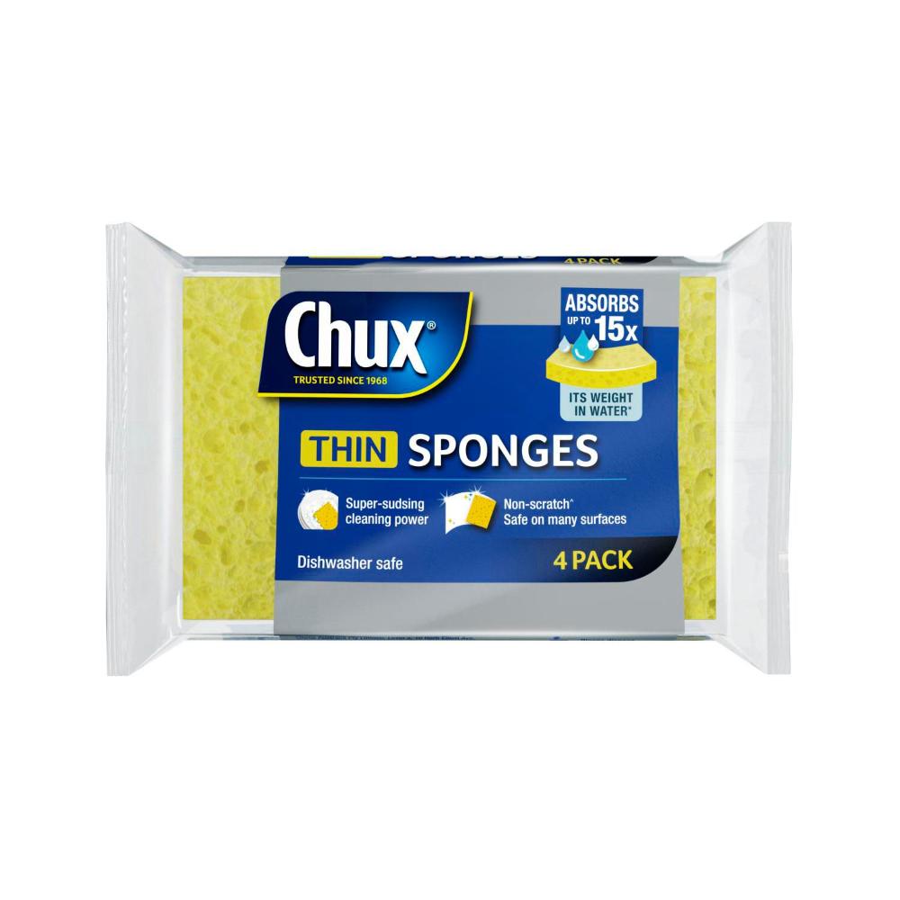 Chux Thin Sponges Collections - 4 pack