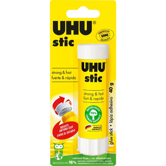Uhu Glue Stick Clear 40g