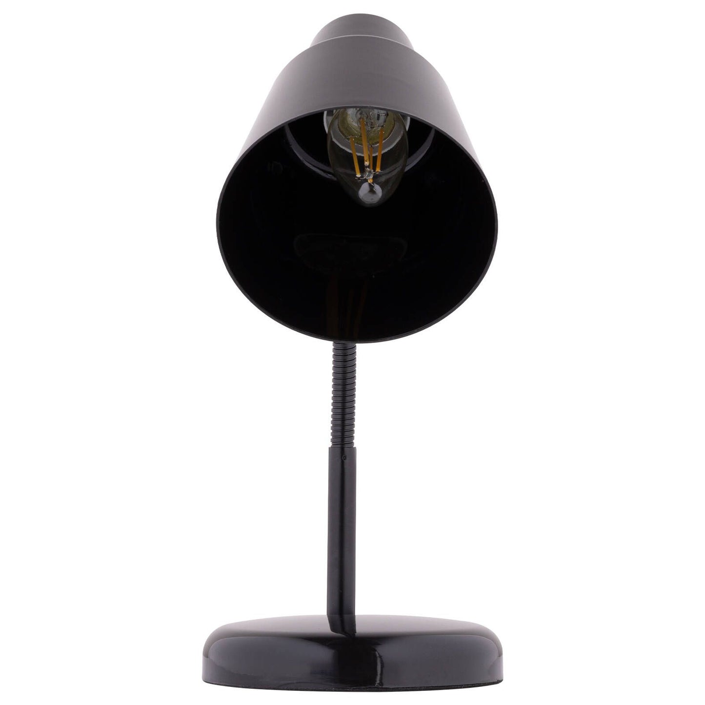 Verve Design Black Brylee Desk Lamp - 135 x 340mm