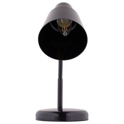 Verve Design Black Brylee Desk Lamp - 135 x 340mm