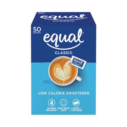 Equal Sweetener Sachets - 50 pack