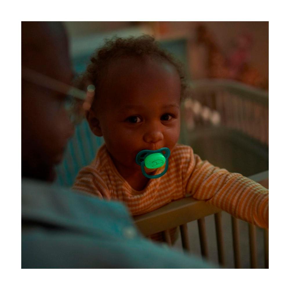 Philips Avent Soother Air Nighttime Mix Bpa Free 6-18 Months - 2 Pack
