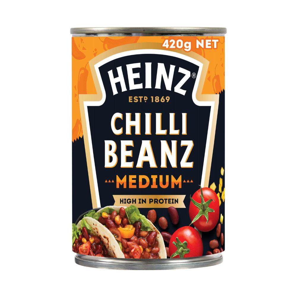Heinz Mexican Chilli Beans Medium Baked Beans - 420g
