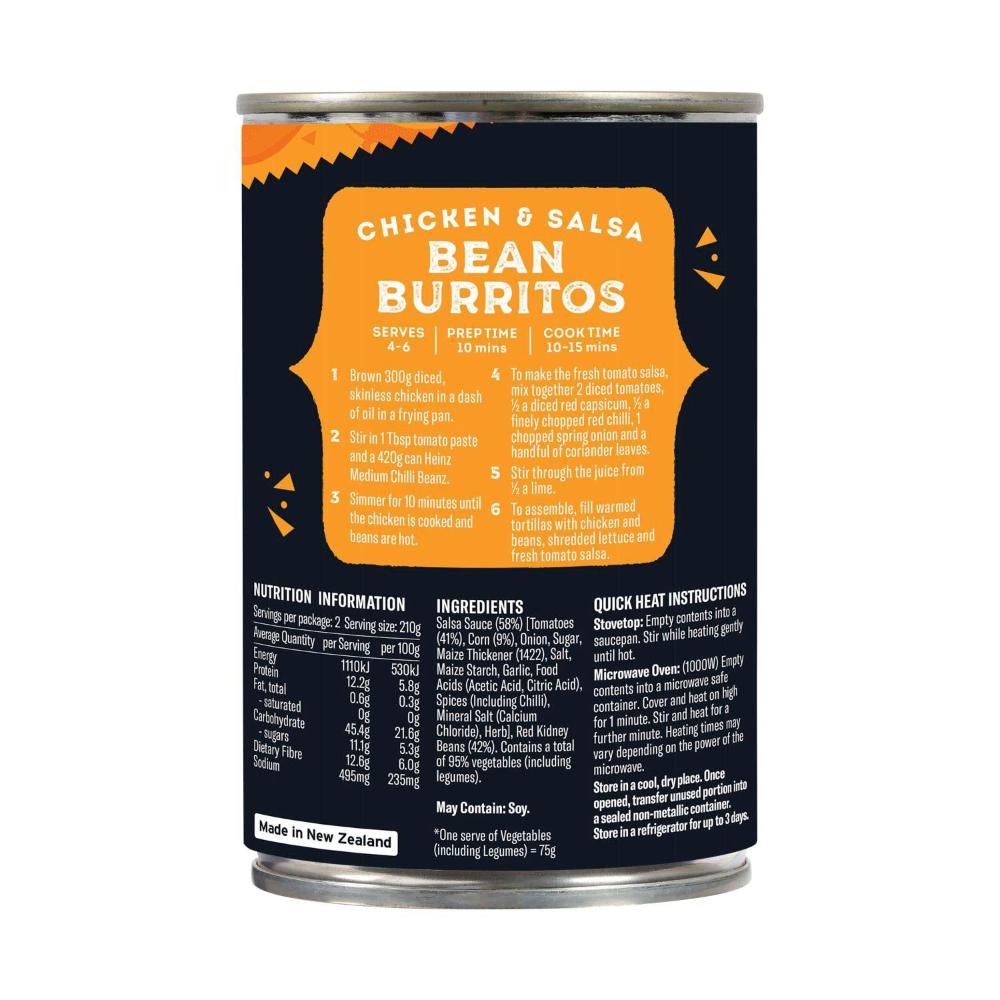 Heinz Mexican Chilli Beans Medium Baked Beans - 420g