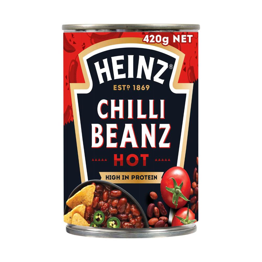 Heinz Mexican Chilli Beans Hot Baked Beans - 420g