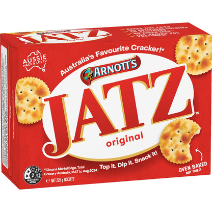 Arnotts Jatz Original Crackers 225g