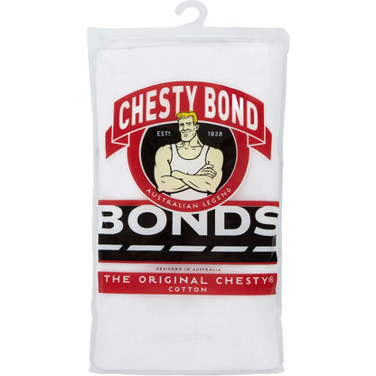 Bonds White Singlet Size 22 Each